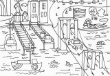 Bridge Coloring Pages for Kids Brooklyn Bridge Coloring Page