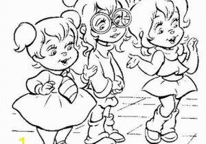 Brittany and the Chipettes Coloring Pages List Of Pinterest Alvin and the Chipmunks Cartoon Coloring