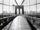 Brooklyn Bridge Black and White Wall Mural Most BrookliÅski Manhattan nowy Jork Usa In 2019