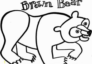 Brown Bear Brown Bear Coloring Pages Eric Carle Brown Bear Coloring Pages Sketch Coloring Page