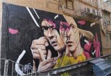 Bruce Lee Wall Mural the Best Street Art In Hong Kong