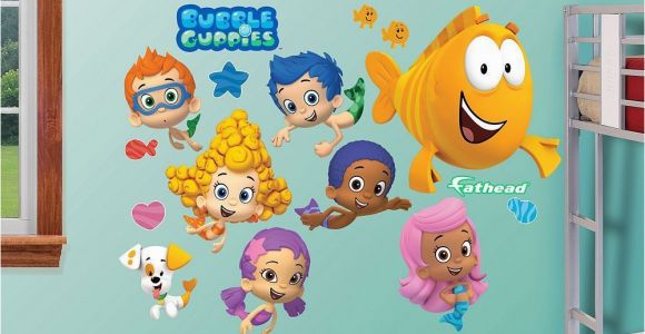 Bubble Guppies Wall Mural Bubble Guppies Collection Wall Decals by Fathead