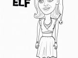 Buddy the Elf Movie Coloring Pages Buddy the Elf & Jovie Coloring Pages