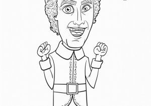 Buddy the Elf Movie Coloring Pages Zooey Deschanel