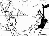 Bugs Bunny and Daffy Duck Coloring Pages Bugs Bunny and Daffy Duck Coloring Page