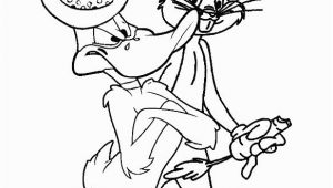 Bugs Bunny and Daffy Duck Coloring Pages Printable Bugs Bunny Coloring Pages for Kids