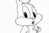 Bugs Bunny Easter Coloring Pages Baby Bugs Bunny Coloring Page Looney Tunes