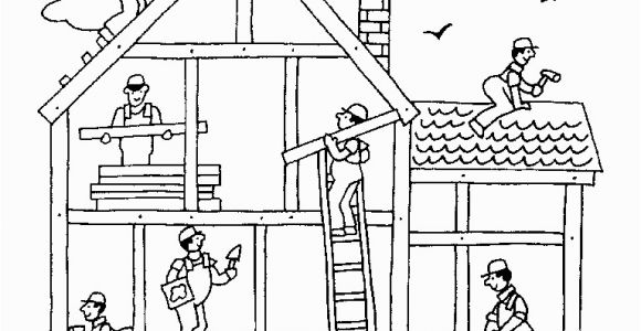 Building Construction Coloring Pages Construction Site Coloring Pages Bing Images Parties