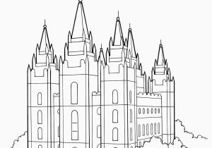 Building the Temple Coloring Pages Lds Coloring Pages Pdf