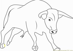 Bull Head Coloring Page 28 Collection Of Bull Head Coloring Pages