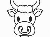 Bull Head Coloring Page Coloring Page Bull S Head Img