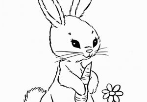 Bunny Coloring Pages Free Easter Bunny Coloring Pages Free and Printable