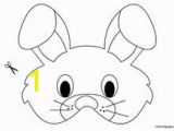 Bunny Mask Coloring Page 118 Best Mask for Kids Images