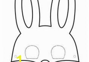 Bunny Mask Coloring Page Die 13 Besten Bilder Von theater Masken