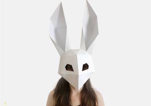 Bunny Mask Coloring Page Rabbit Mask Bunny Mask Papercraft Template Diy Printable