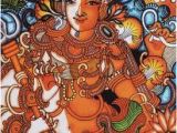 Buy Mural Paintings Online Buy Ardhanarishwara Kerela Murals 19 6in X 14in Line