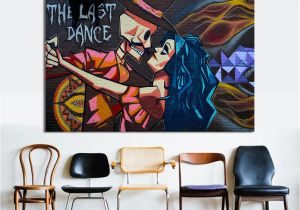 Buy Mural Paintings Online Graffiti Canvas Art Modern Street Art Last Dance Wall for