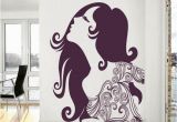 Buy Wall Murals Online India Impression Wall Florel Girl Design Wall Art