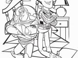 Buzz Lightyear Coloring Pages Online toy Story Sheriff Woody and Buzz Lightyear Coloring Page