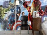 Buzz Lightyear Wall Mural Avengers Boys Bedroom Wallpaper Custom 3d Wall Murals Marvel