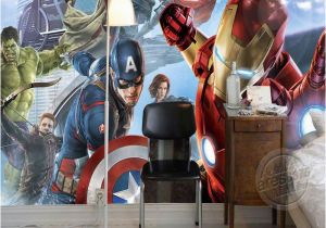 Buzz Lightyear Wall Mural Avengers Boys Bedroom Wallpaper Custom 3d Wall Murals Marvel