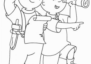 Caillou Coloring Pages Sprout Cailou Coloring Pages