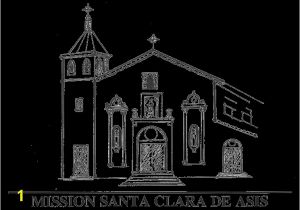 California Missions Coloring Pages California Missions