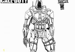 Call Of Duty Printable Coloring Pages Call Of Duty Coloring Pages Black Ops 3 Reaper Free