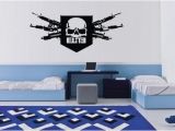 Call Of Duty Wall Murals Call Duty Black Ops Skull Xbox Vinyl Wall Decal by