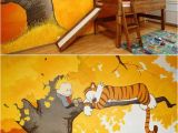 Calvin and Hobbes Mural Calvin & Hobbes Treehouse Bedroom who Wouldn T Want that