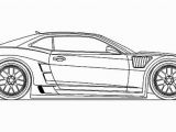 Camaro Coloring Pages for Kids Bumblebee Car Coloring Pages