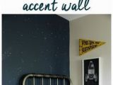Camping themed Wall Murals Night Sky Accent Wall