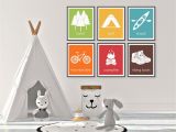 Camping themed Wall Murals Outdoor Adventure Art Camping Decor Hiking Art Mountain