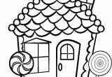 Candy Coloring Pages for Gingerbread House Candy Coloring Pages for Gingerbread House Color Printable