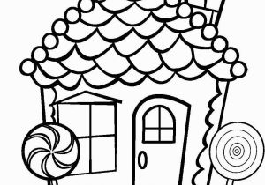 Candy Coloring Pages for Gingerbread House Candy Coloring Pages for Gingerbread House Color Printable