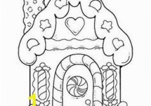 Candy Coloring Pages for Gingerbread House Free Printable House Coloring Pages for Kids Coloring