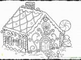 Candy Coloring Pages for Gingerbread House House Drawing Picture at Getdrawings