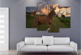 Canvas Wall Art Murals Stunning Thoroughbred Horse Canvas Print Wall Art Mural