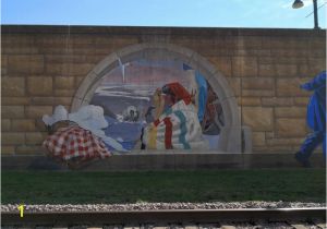 Cape Girardeau Flood Wall Mural Duck Here Es Another Roll Cahill S Chronicles