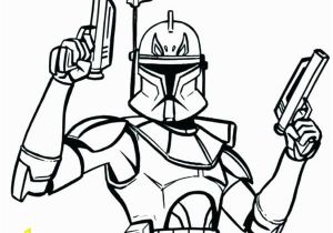 Captain Rex Clone Trooper Coloring Pages Color Free Clipart 487