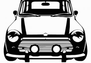 Car Wall Murals Uk D183 Classic Mini Cooper Vinyl Wall Art Car Sticker Room Decal Car