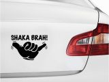 Car Window Murals 14 9 9cm New Vinyl Car Body Stickers Shaka Brah Hawaii Aloha Surf