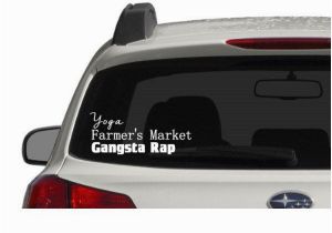 Car Window Murals Its A Pnw Thing Yoga Farmer S Market Gangsta Rap Window Decal