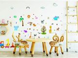 Care Bear Wall Murals Amazon forest Animals Wall Stickers and Decals for Boys and