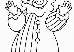 Carnival Coloring Pages Preschool Clown Coloring Pages