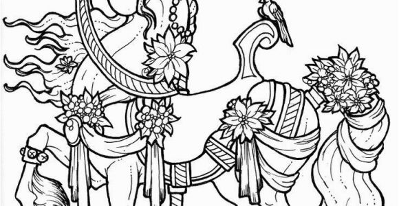 Carousel Coloring Pages Carousel Coloring Pages Via Kathy Weinand