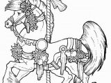 Carousel Horse Coloring Pages to Print Carousel Colo Colouring Pages Carousel Horse