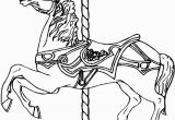 Carousel Horse Coloring Pages to Print Strong Carousel Horse Coloring Pages Strong Carousel
