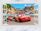 Cars themed Wall Murals Disney Cars Lightning Mcqueen Wall Stickers