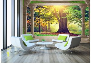 Cars themed Wall Murals High End Custom 3d Wall Murals Wallpaper Beauty Roman Column Woods Sunny Landscape 3d Background Wall Paper Living Room Wall Decoration Buy Wallpaper